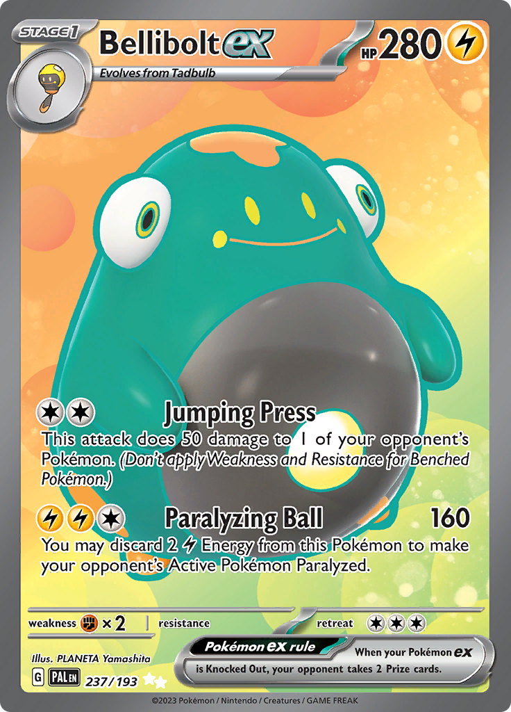 237/193 from Paldea Evolved Ultra Rare Pokemon Card