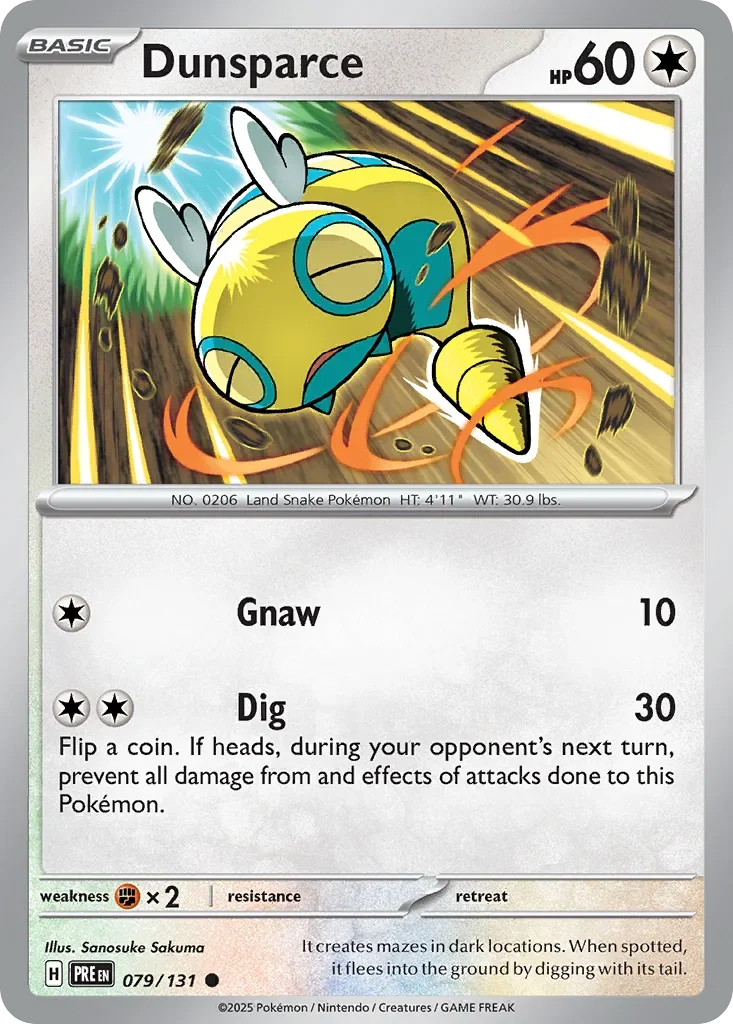 079/131 from Prismatic Evolutions Card List Common Pokemon Card