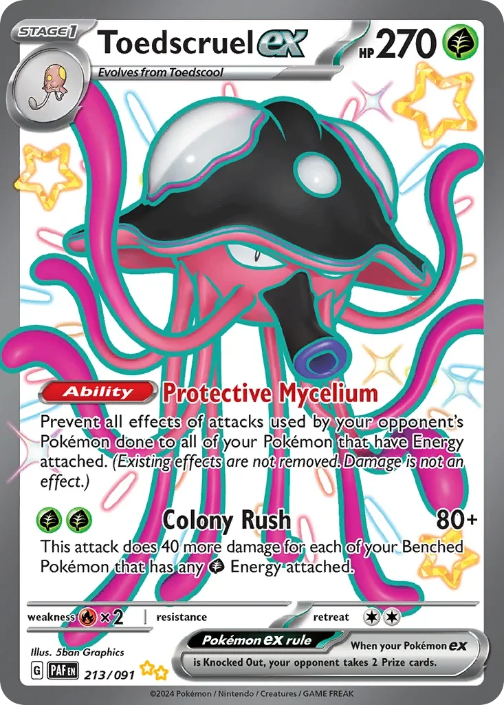 213/091 from Paldean Fates Shiny Ultra Rare Pokemon Card