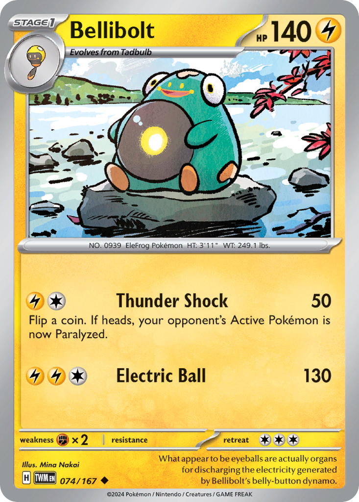 074/167 from Twilight Masquerade Uncommon Pokemon Card