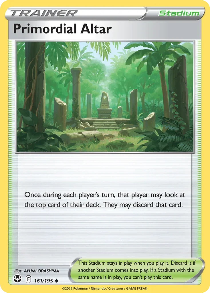 161/195 from Silver Tempest Uncommon Pokemon Card