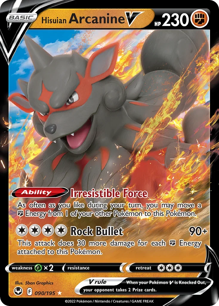 090/195 from Silver Tempest Ultra Rare Pokemon Card