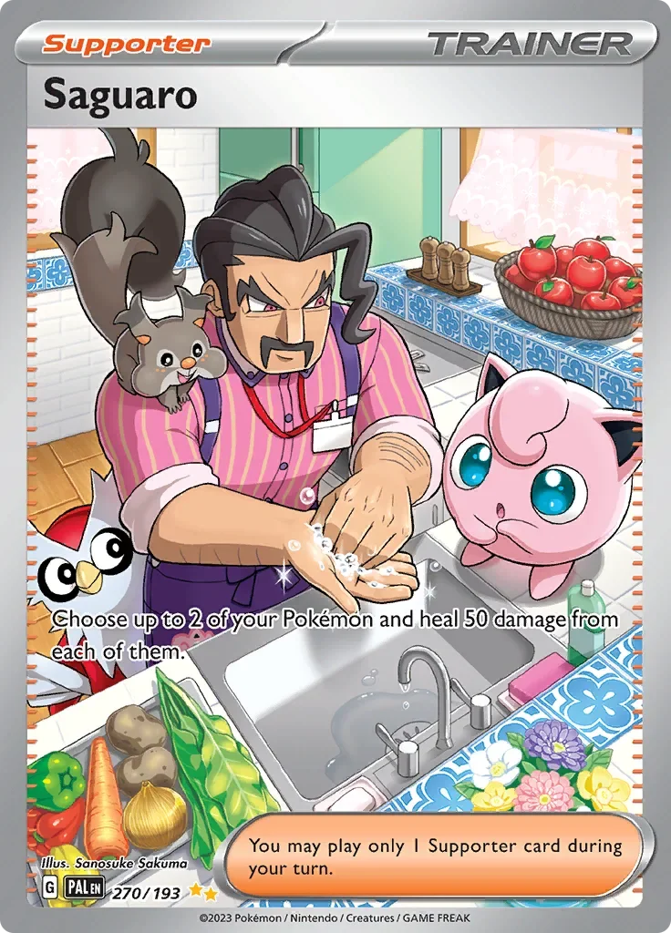 270/193 from Paldea Evolved Special Illustration Rare Pokemon Card