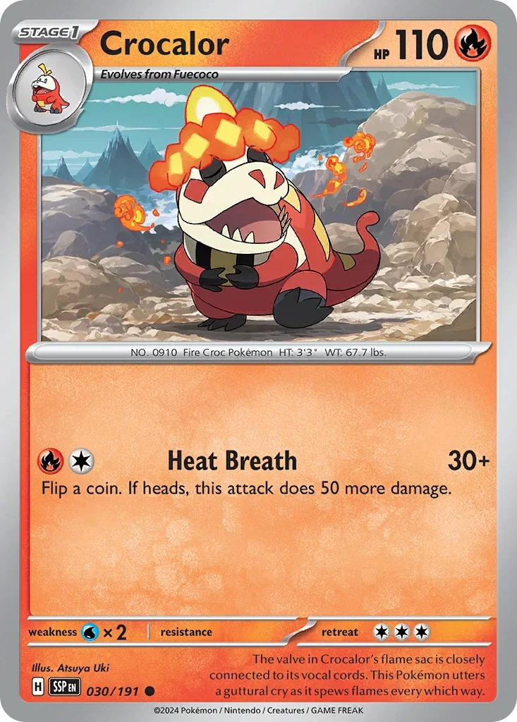 030/191 from Surging Sparks Card List Common Pokemon Card