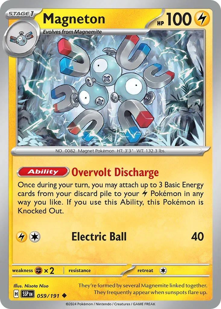 059/191 from Surging Sparks Card List Uncommon Pokemon Card