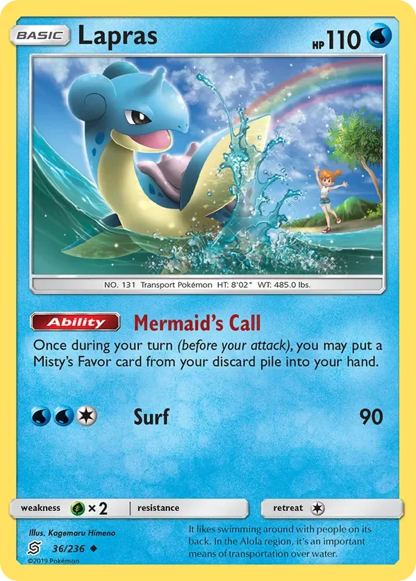 36/236 from Unified Minds Uncommon Pokemon Card