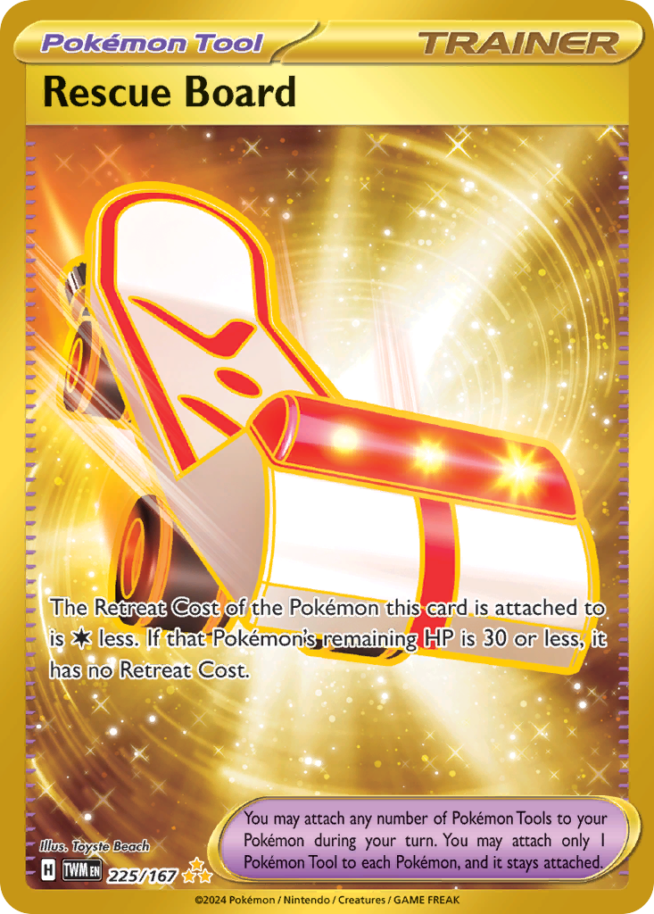 225/167 from Twilight Masquerade Hyper Rare Pokemon Card