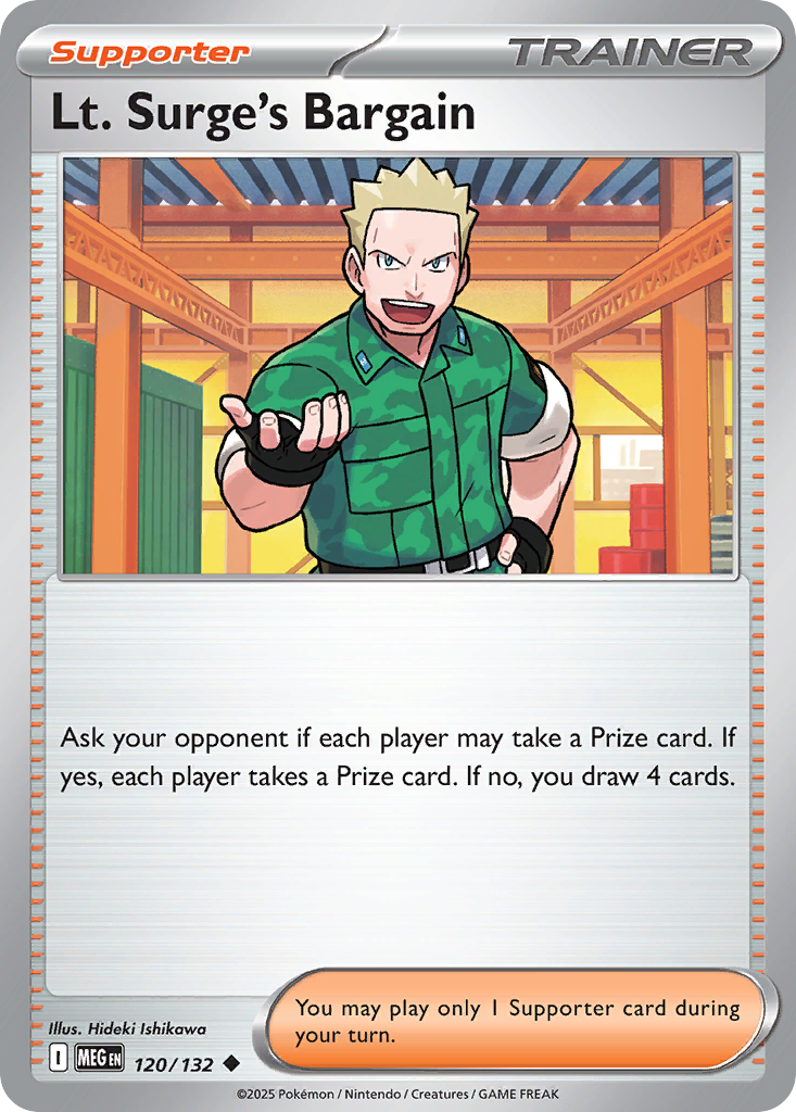 120/132 from Mega Evolution Uncommon