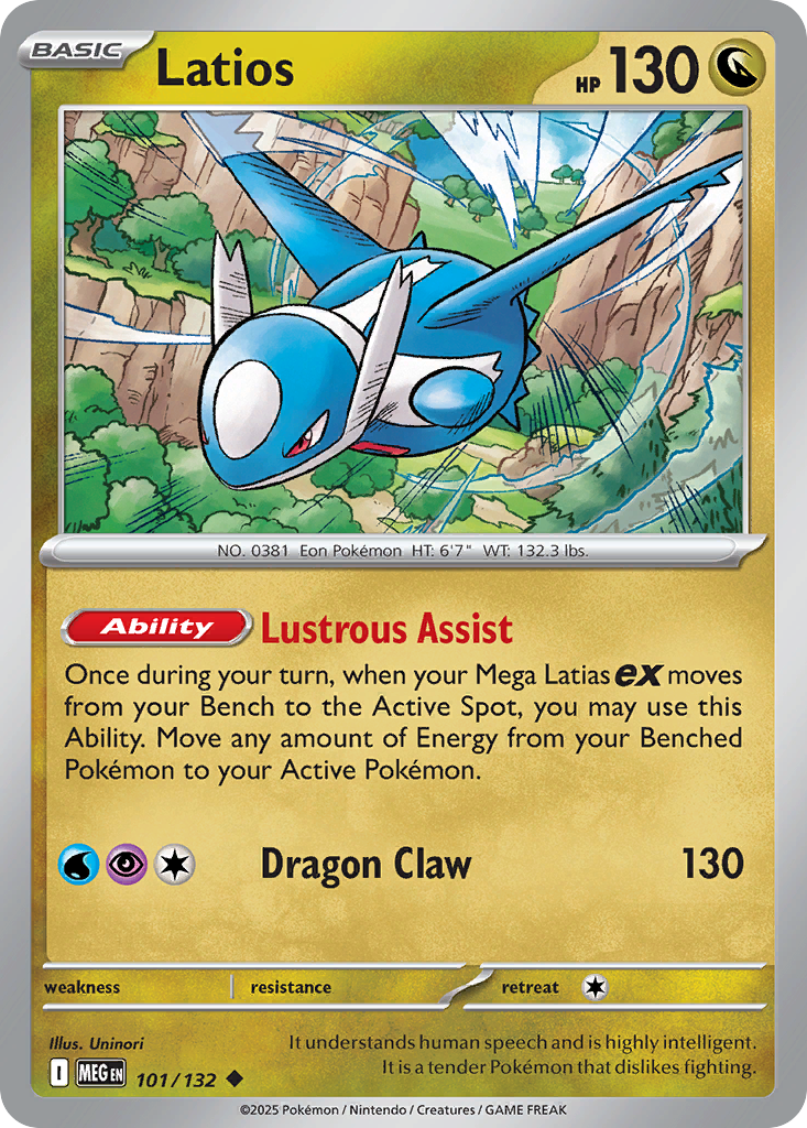 101/132 from Mega Evolution Uncommon