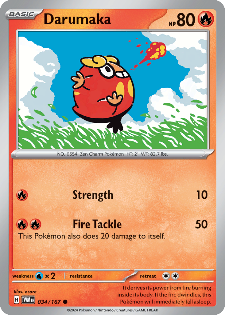 034/167 from Twilight Masquerade Card List Common Pokemon Card
