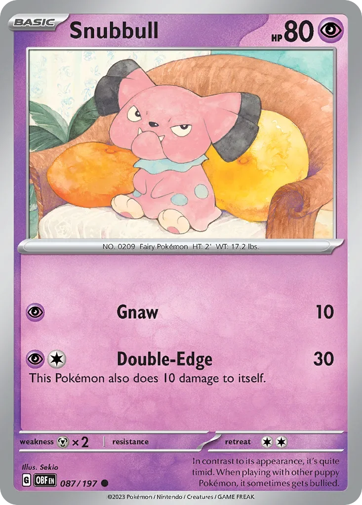 087/197 from Obsidian Flames Common Pokemon Card