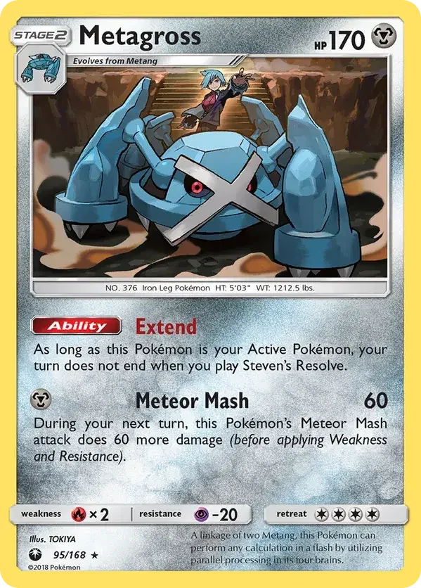 95/168 from Celestial Storm Holo Rare Pokemon Card