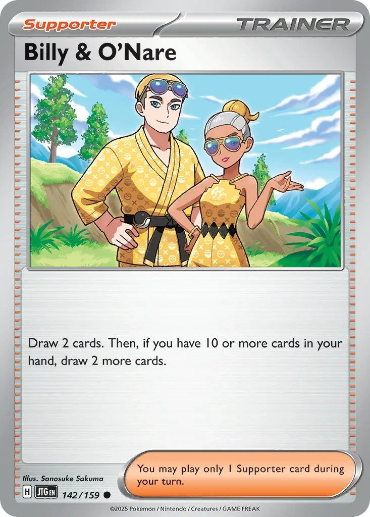 142/159 from Journey Together Common Pokemon Card