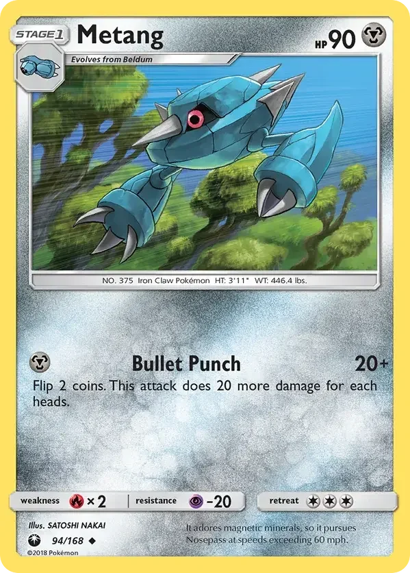 94/168 from Celestial Storm Uncommon Pokemon Card