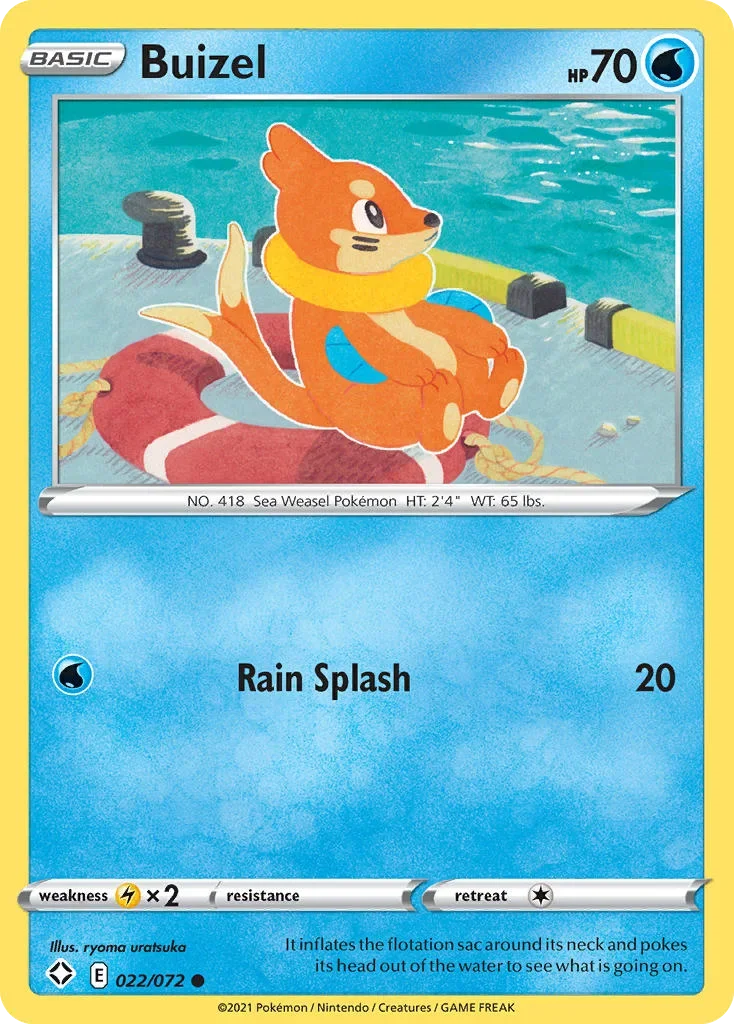 022/072 from Shining Fates Common Pokemon Card