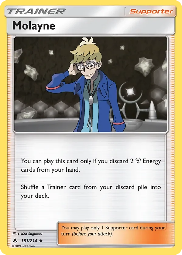 181/214 from Unbroken Bonds Uncommon Trainer Card