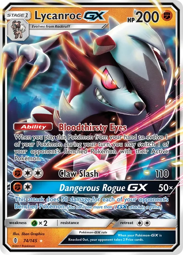 74/145 from Guardians Rising Ultra Rare Pokemon Card