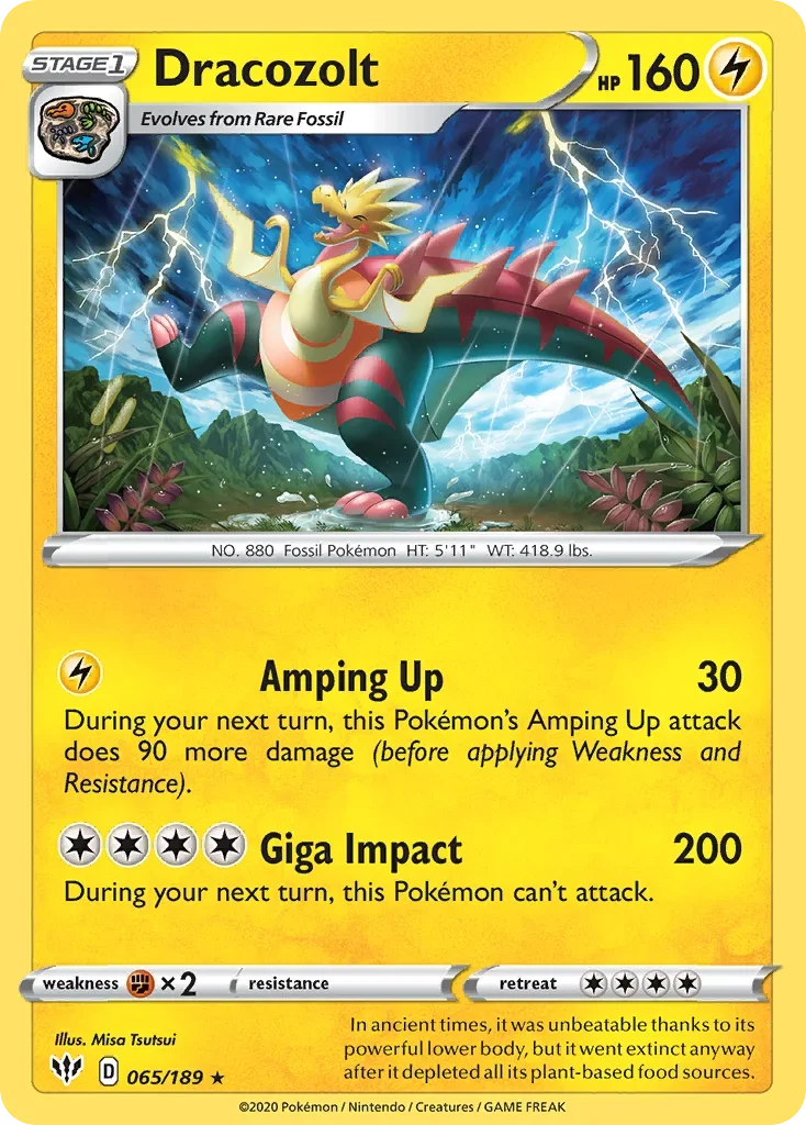 065/189 from Darkness Ablaze Rare Pokemon Card