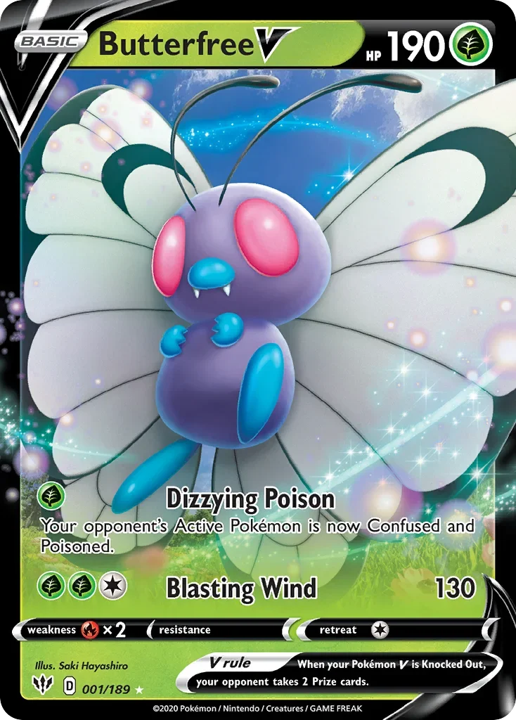 001/189 from Darkness Ablaze Ultra Rare Pokemon Card