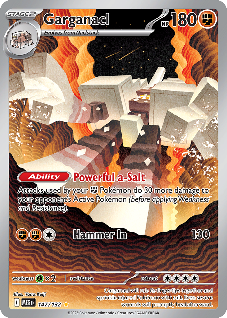 147/132 from Mega Evolution illustration-rare
