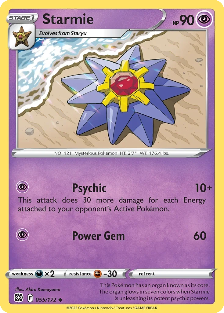 055/172 from Brilliant Stars Uncommon Pokemon Card
