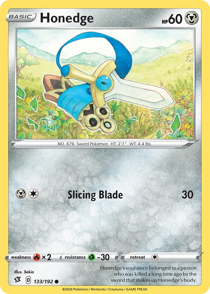 133/192 from Rebel Clash Common Pokemon Card