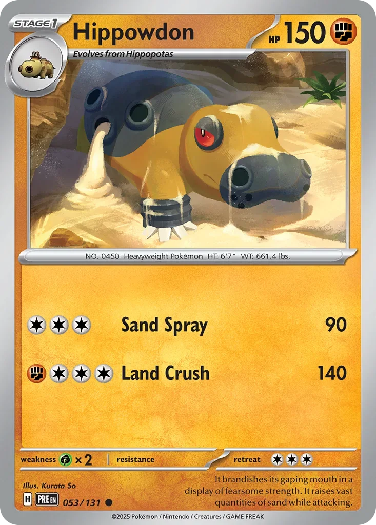 053/131 from Prismatic Evolutions Card List Common Pokemon Card