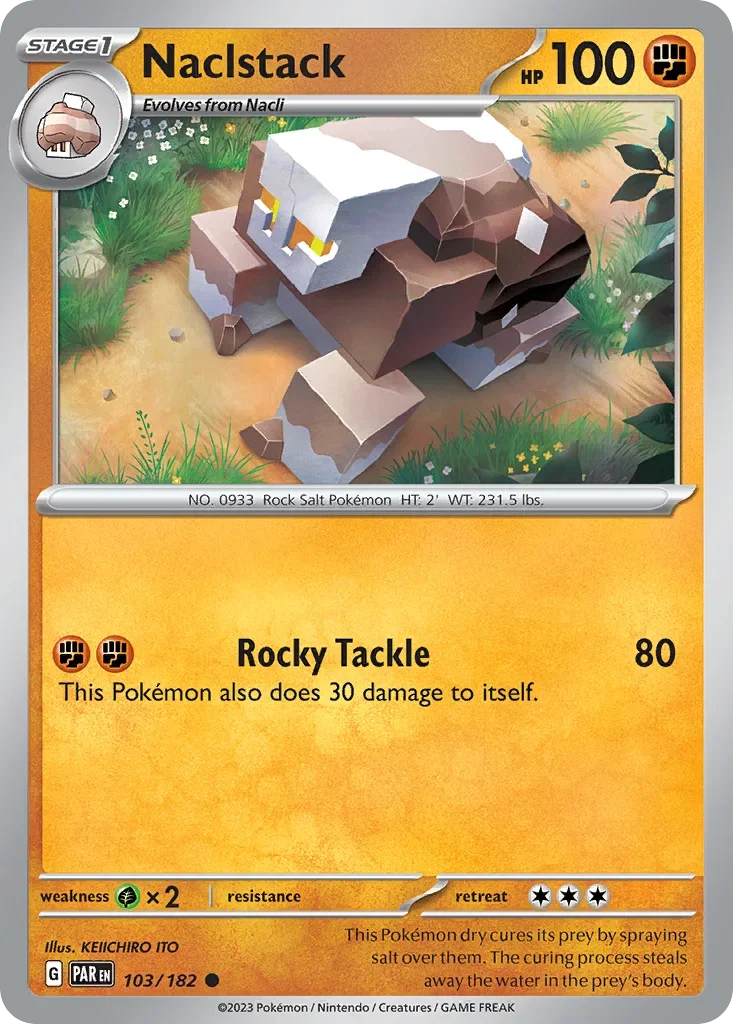 103/182 from Paradox Rift Common Pokemon Card
