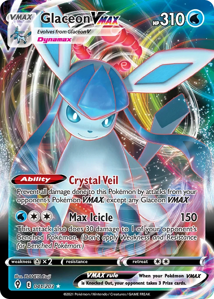 041/203 from Evolving Skies Ultra Rare Pokemon Card
