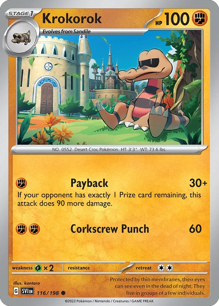 116/198 from Scarlet & Violet Common Pokemon Card