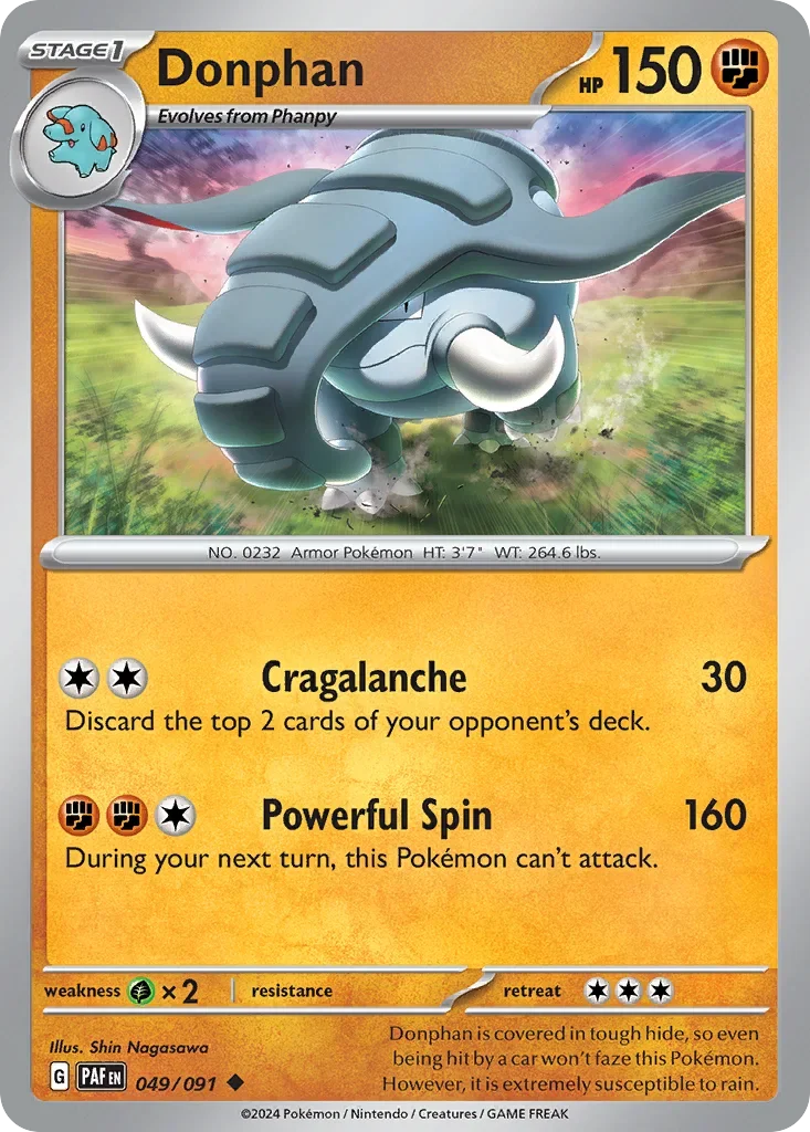 049/091 from Paldean Fates Uncommon Pokemon Card