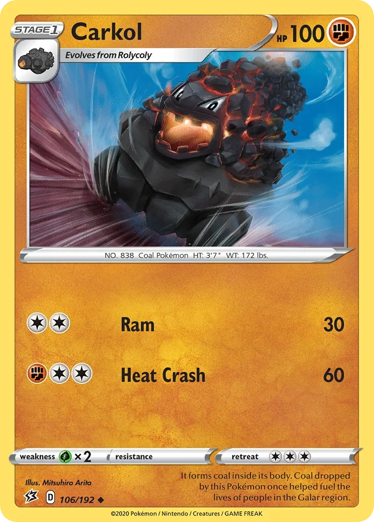106/192 from Rebel Clash Uncommon Pokemon Card