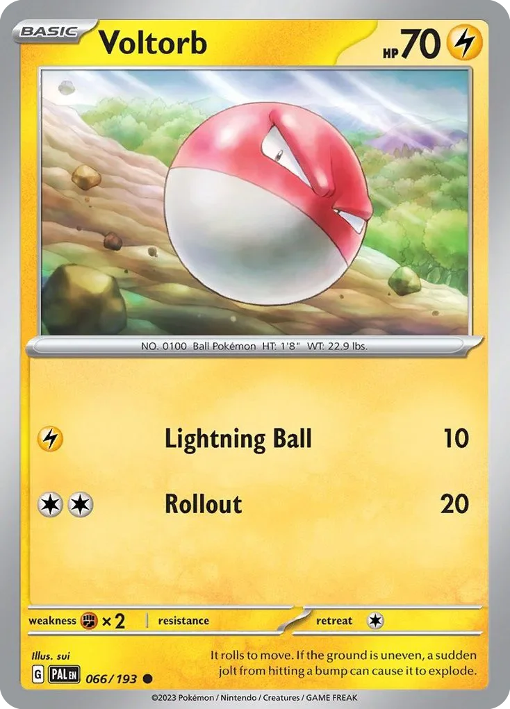 066/193 from Paldea Evolved Common Pokemon Card