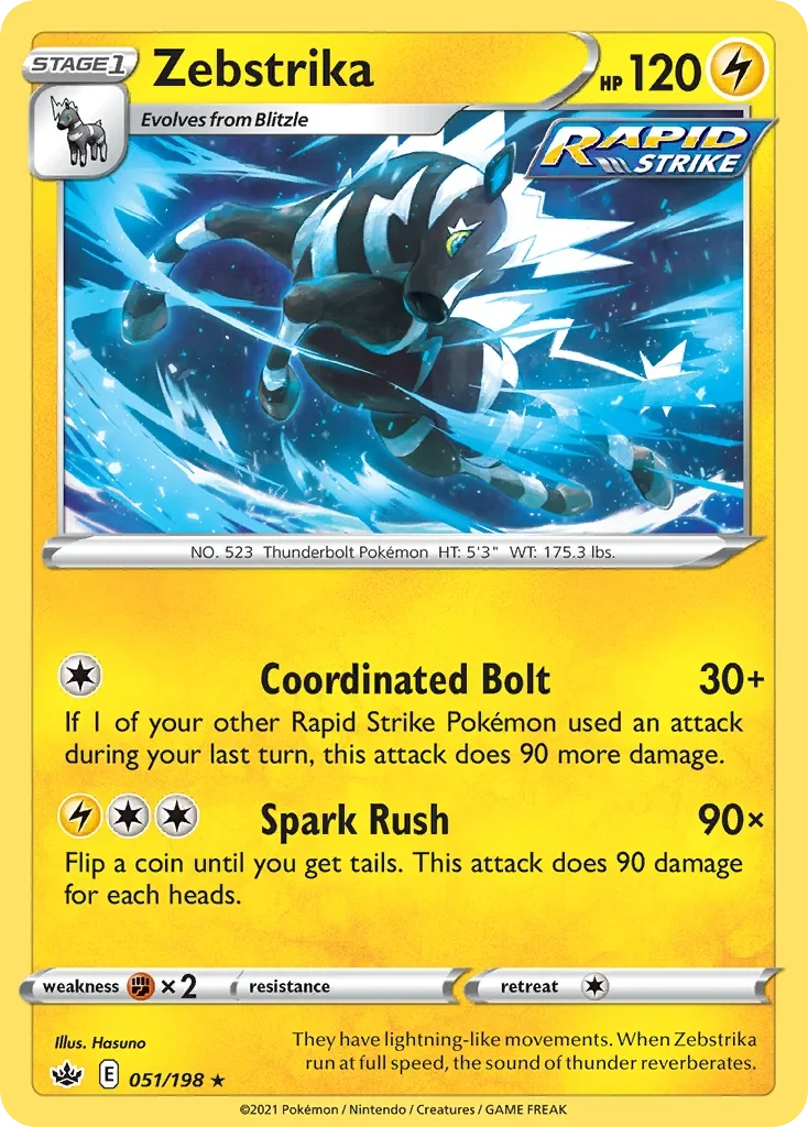 051/198 from Chilling Reign Rare Pokemon Card