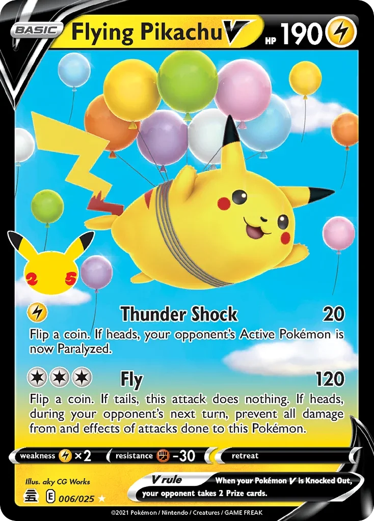 006/025 from Celebrations Ultra Rare Pokemon Card