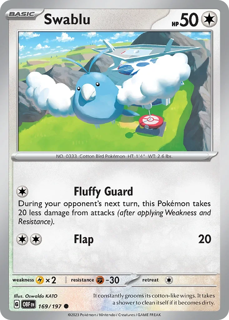 169/197 from Obsidian Flames Common Pokemon Card