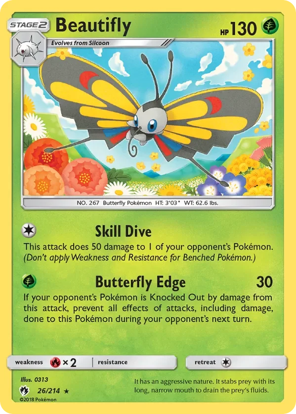 26/214 from Lost Thunder Rare Pokemon Card