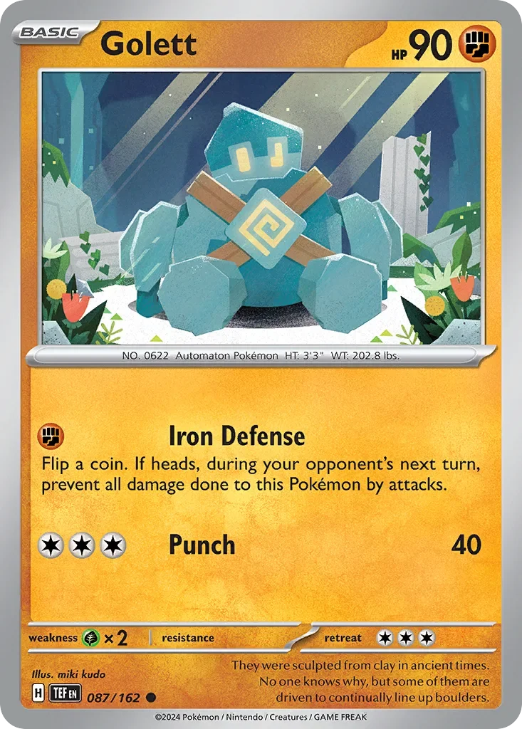 087/162 from Temporal Forces Common Pokemon Card