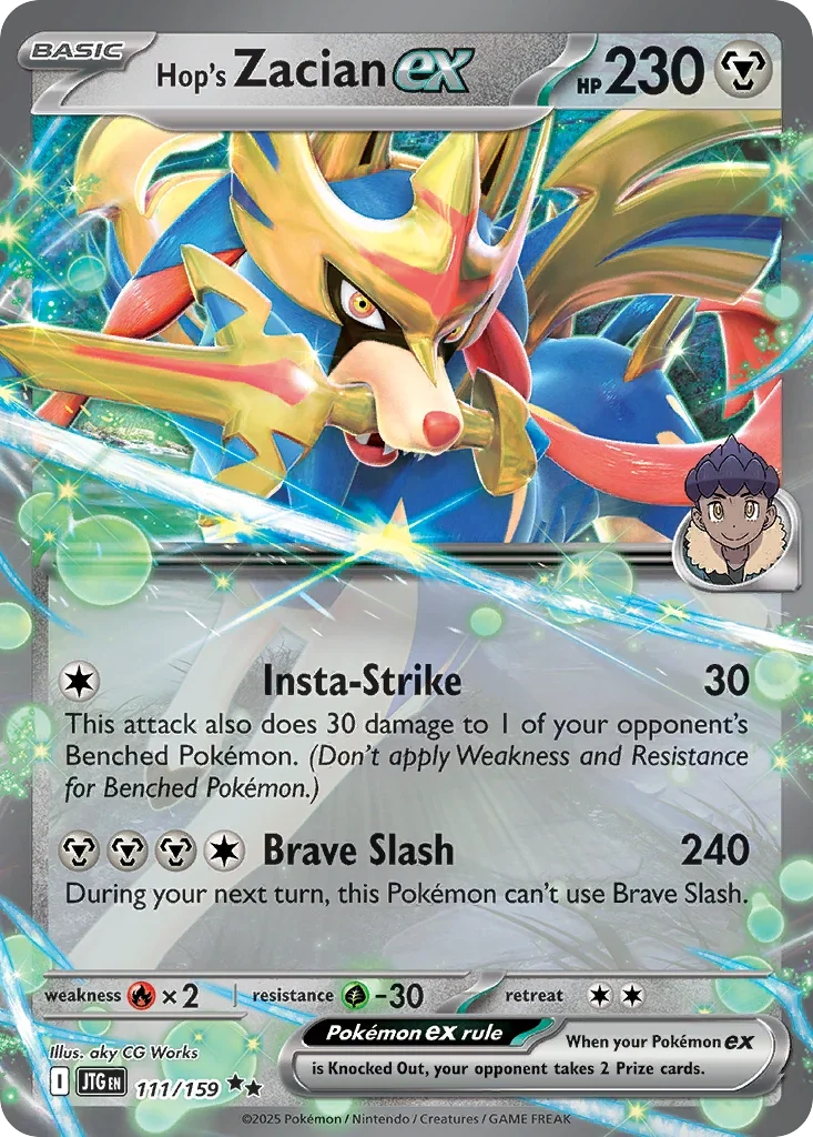 111/159 from Journey Together Double Rare Pokemon Card