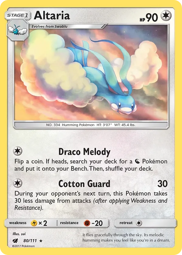 80/111 from Crimson Invasion Rare Pokemon Card