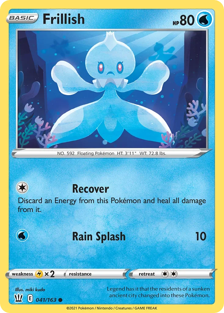 041/163 from Battle Styles Common Pokemon Card