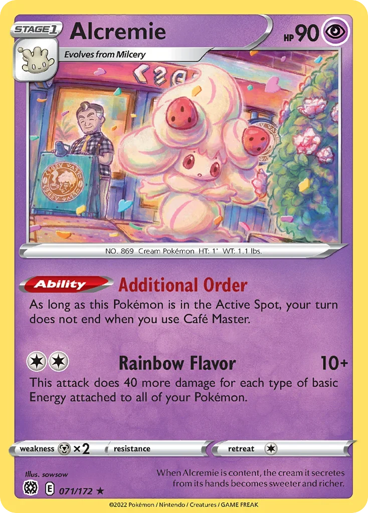 071/172 from Brilliant Stars Rare Pokemon Card