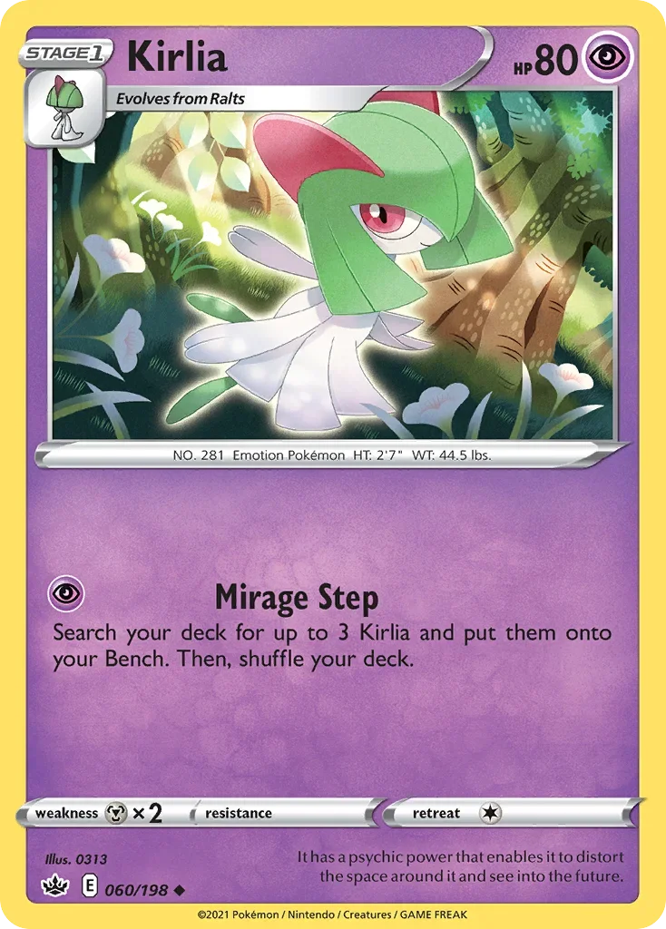 060/198 from Chilling Reign Uncommon Pokemon Card