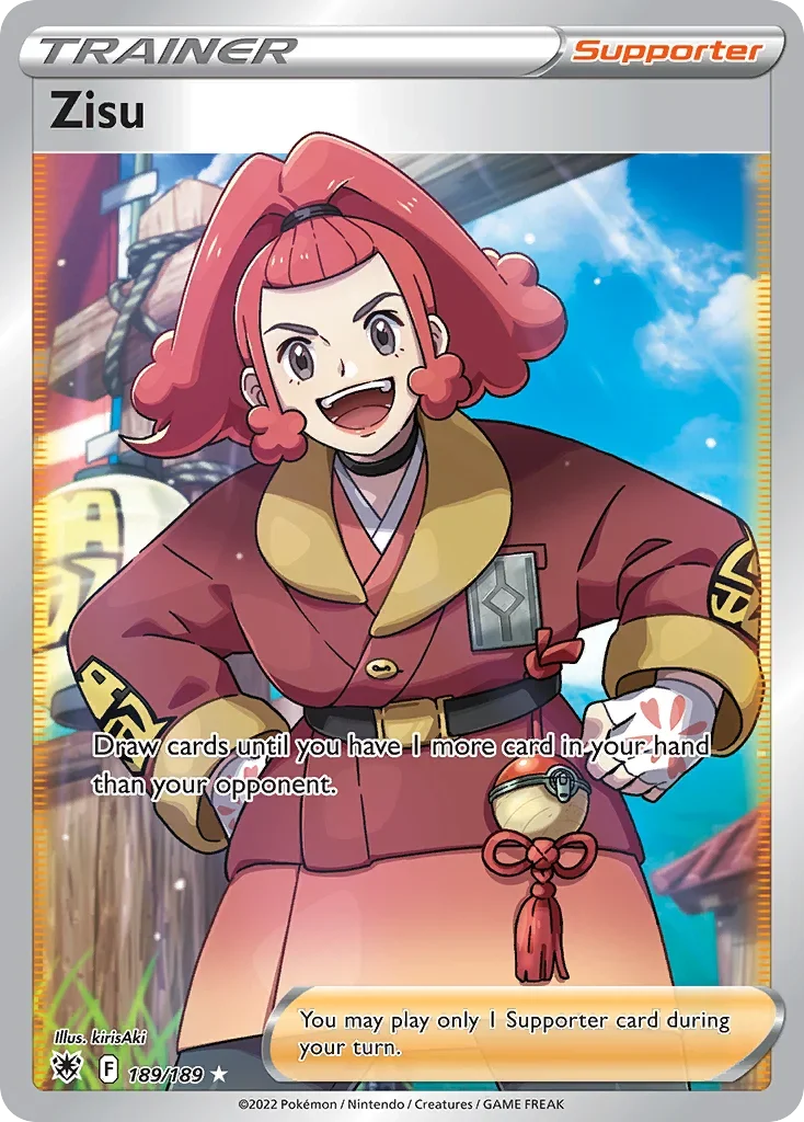 189/189 from Astral Radiance Full Art Trainer Card