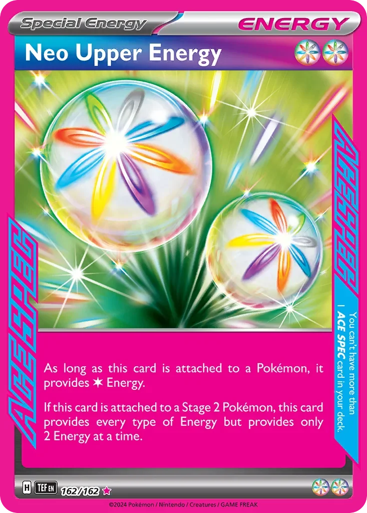 162/162 from Temporal Forces ACE SPEC Rare Pokemon Card