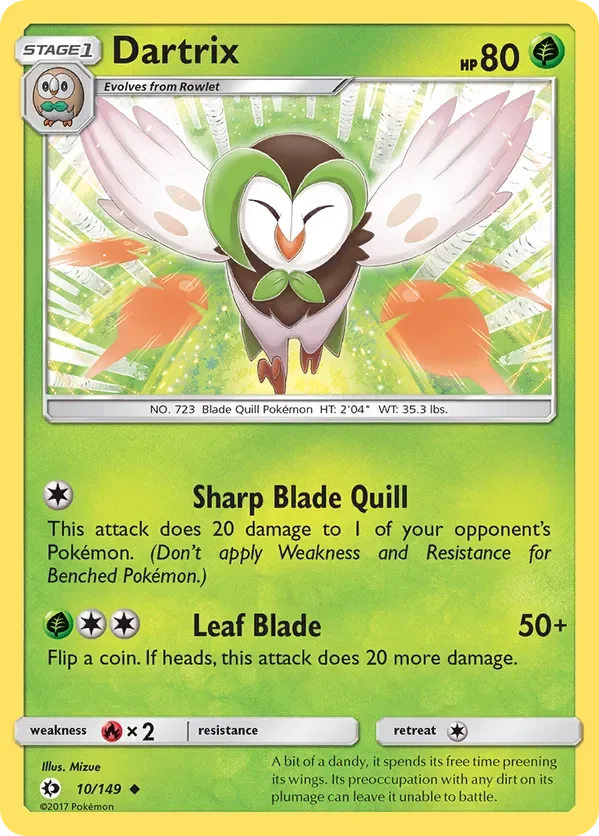 10/149 from Sun & Moon Base Uncommon Pokemon Card