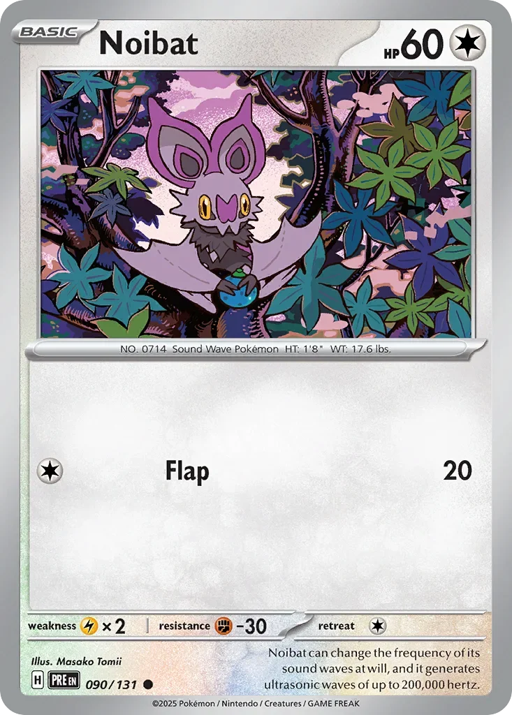 090/131 from Prismatic Evolutions Card List Common Pokemon Card