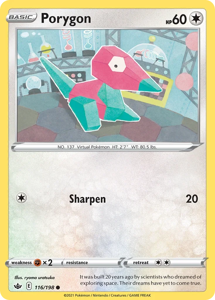 116/198 from Chilling Reign Common Pokemon Card