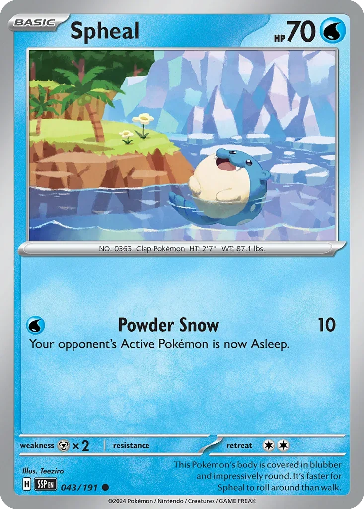 043/191 from Surging Sparks Card List Common Pokemon Card