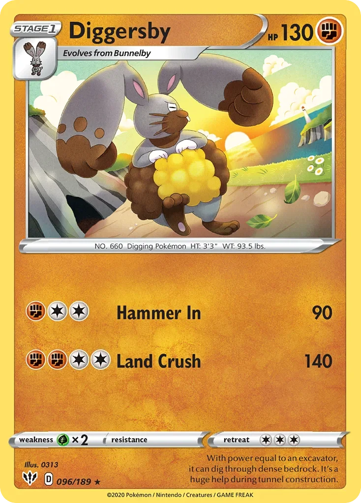 096/189 from Darkness Ablaze Rare Pokemon Card